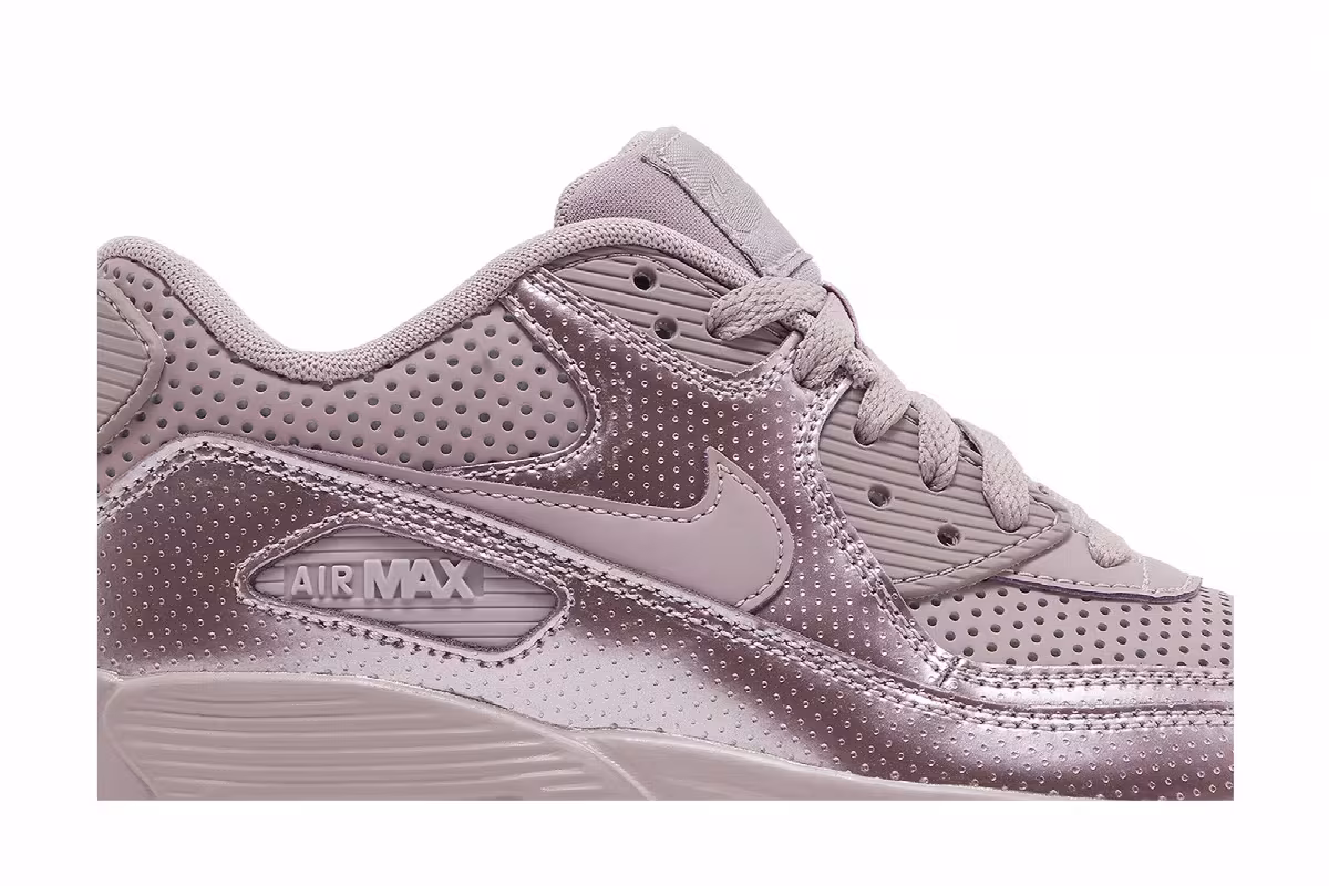 Nike Air Max 90 SE Leather GS Elemental Rose, view 3