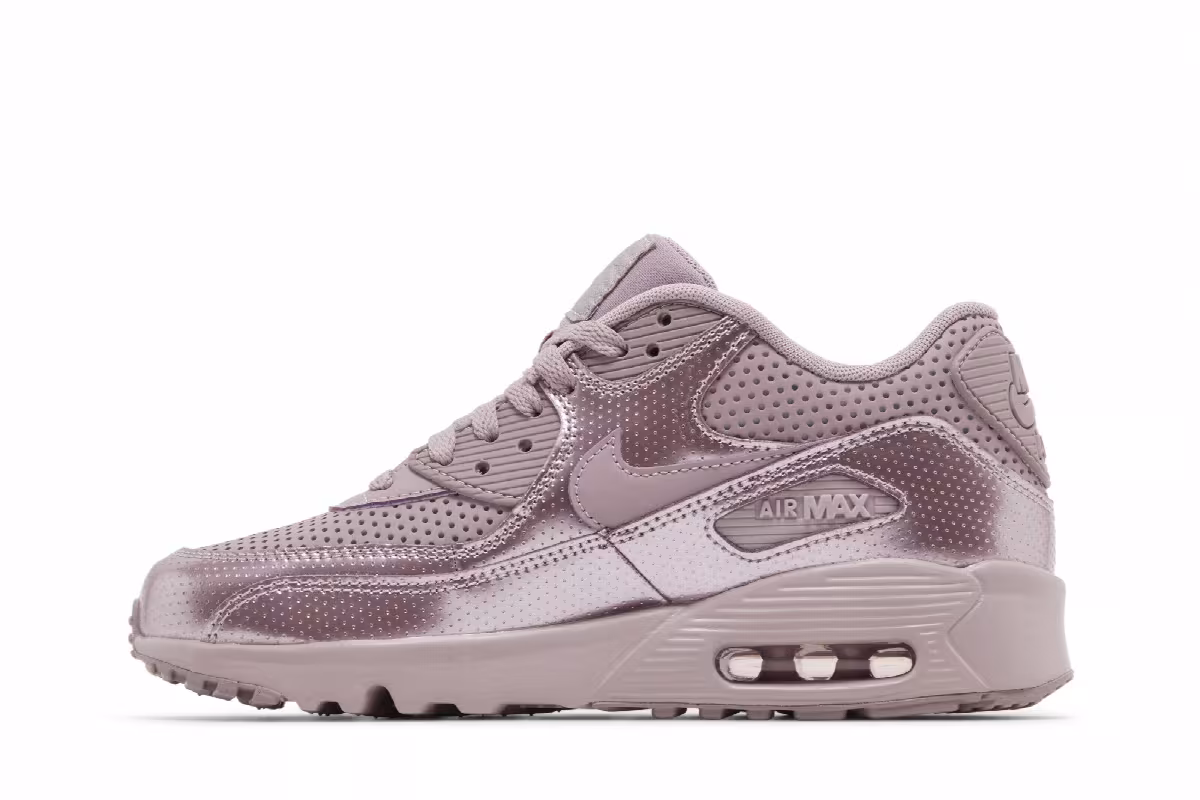 Nike Air Max 90 SE Leather GS Elemental Rose, view 4