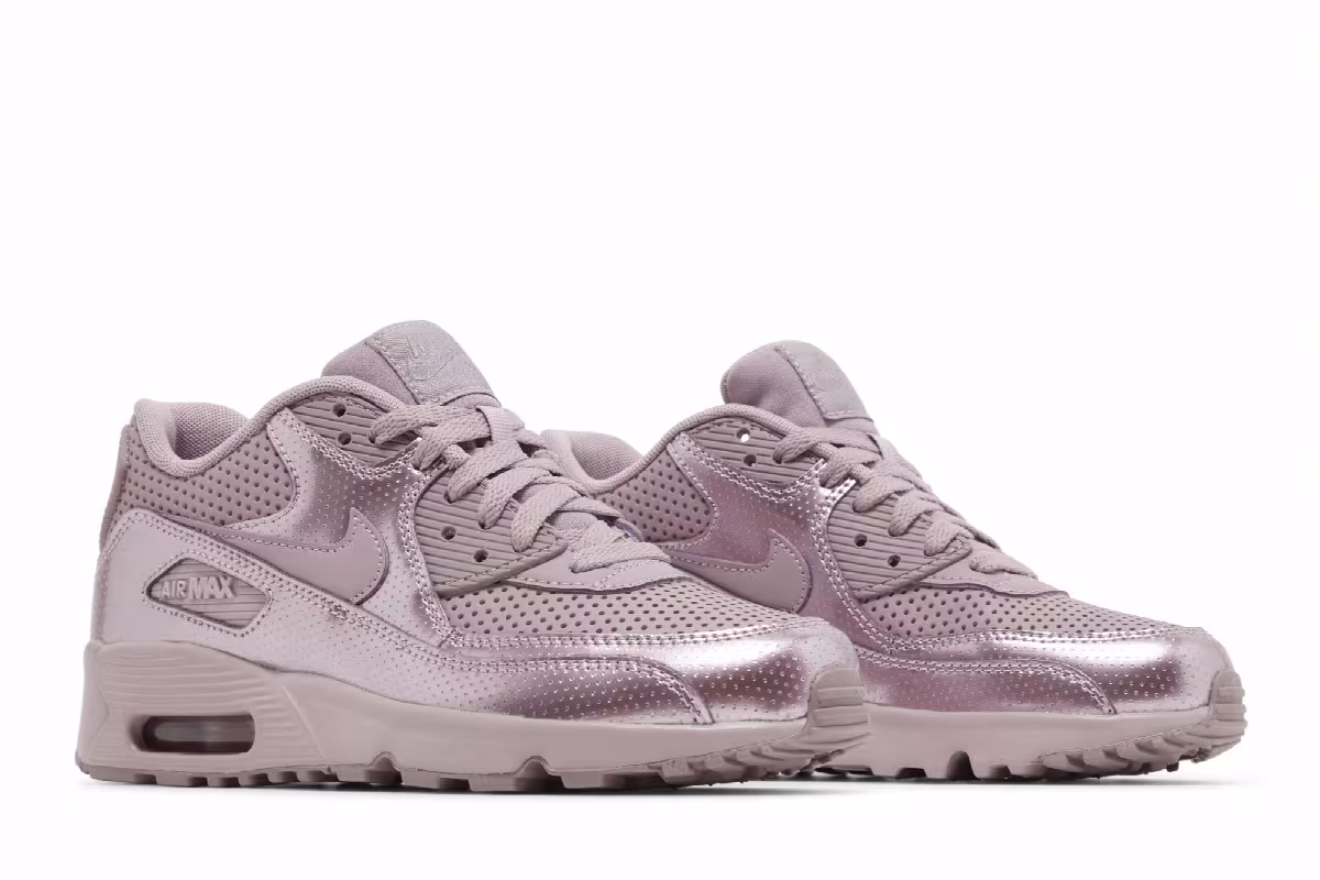 Nike Air Max 90 SE Leather GS Elemental Rose, view 9