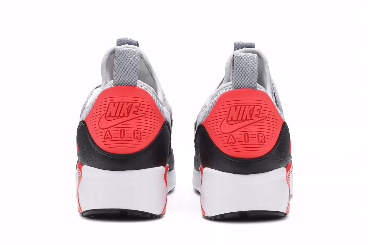 Nike Air Max 90 EZ Wolf Grey Bright Crimson, view 7