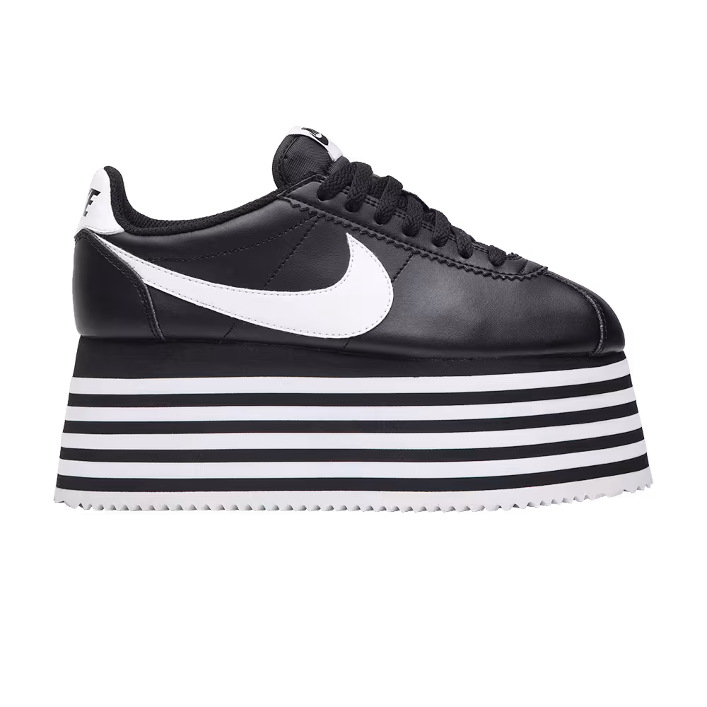 COMME des Garcons x Nike Women's Cortez Black
