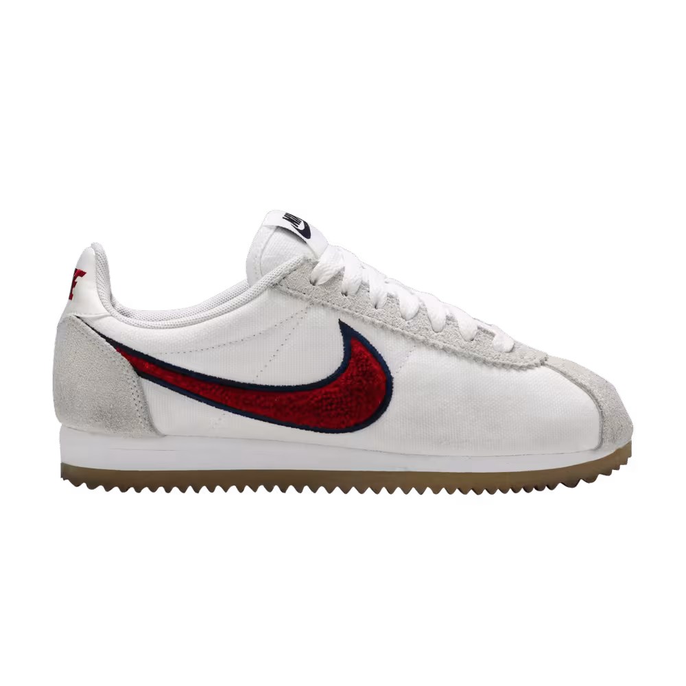 Nike Women's Classic Cortez PRM White Red Crush