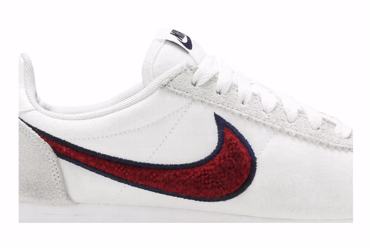 Nike Women's Classic Cortez PRM White Red Crush, view 3