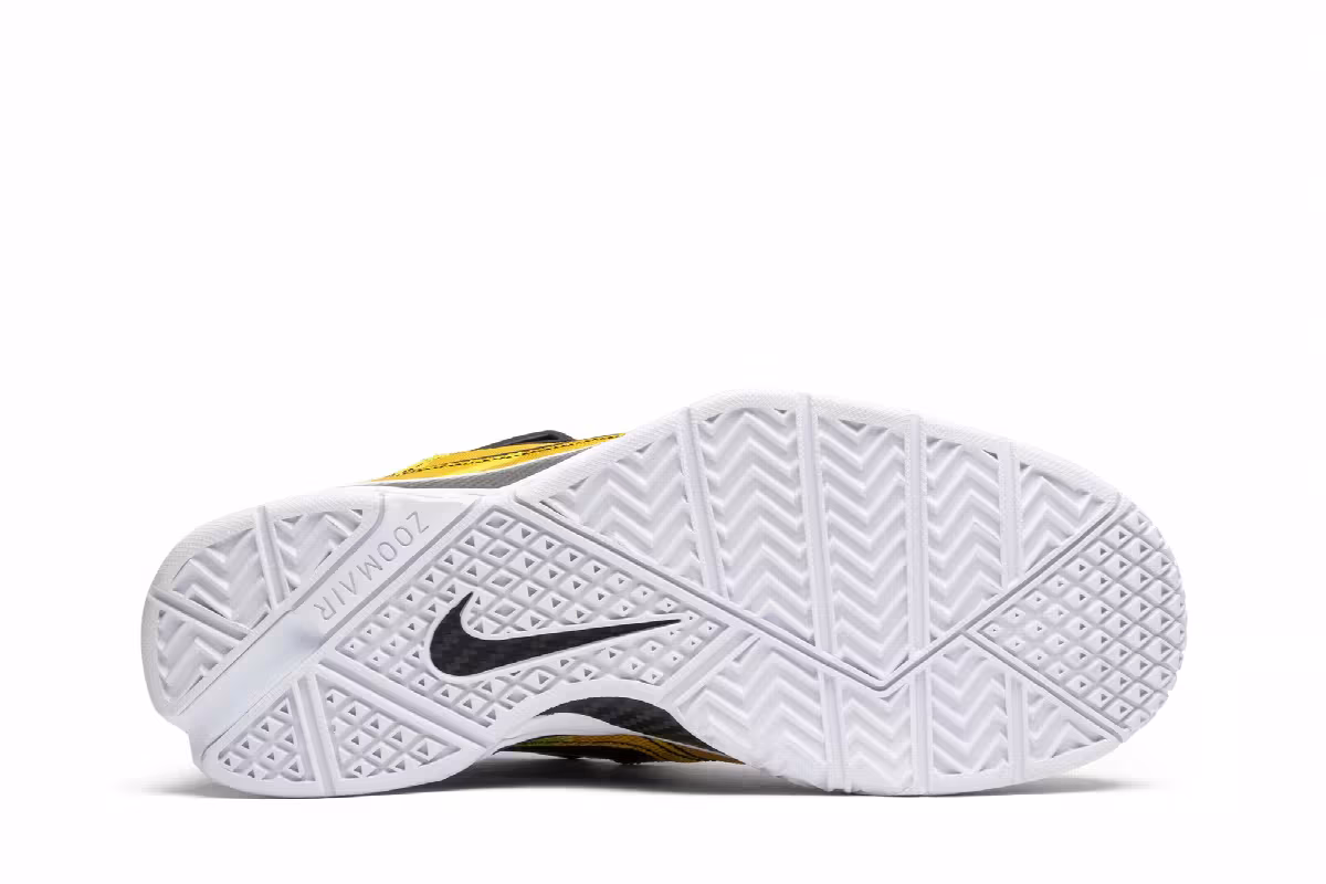 Undefeated x Nike Zoom Kobe 1 Protro Yellow Camo, view 5