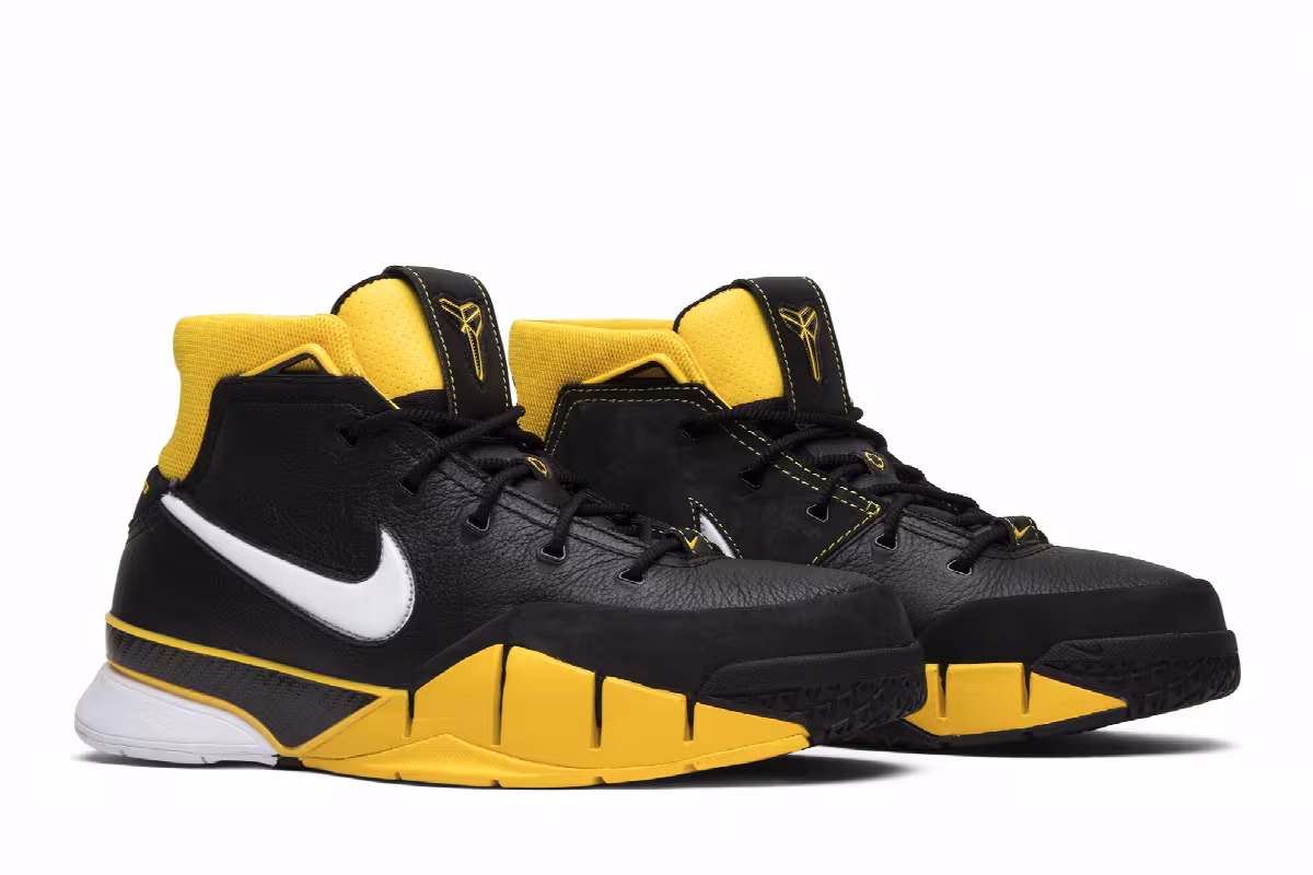 Nike Zoom Kobe 1 Protro Black Maize 2018, view 9
