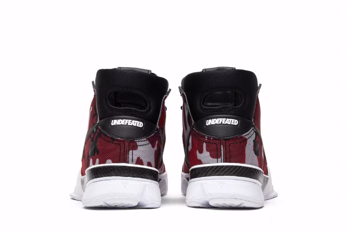 Undefeated x Nike Zoom Kobe 1 Protro Red Camo, view 7