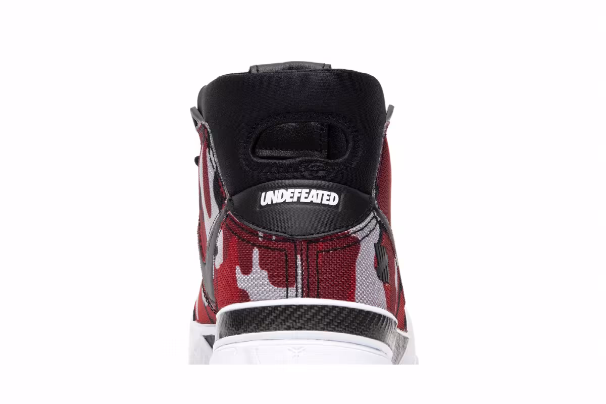 Undefeated x Nike Zoom Kobe 1 Protro Red Camo, view 8
