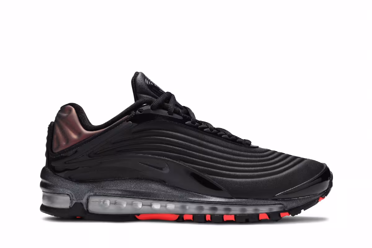 Nike Air Max Deluxe SE Black Crimson, view 2