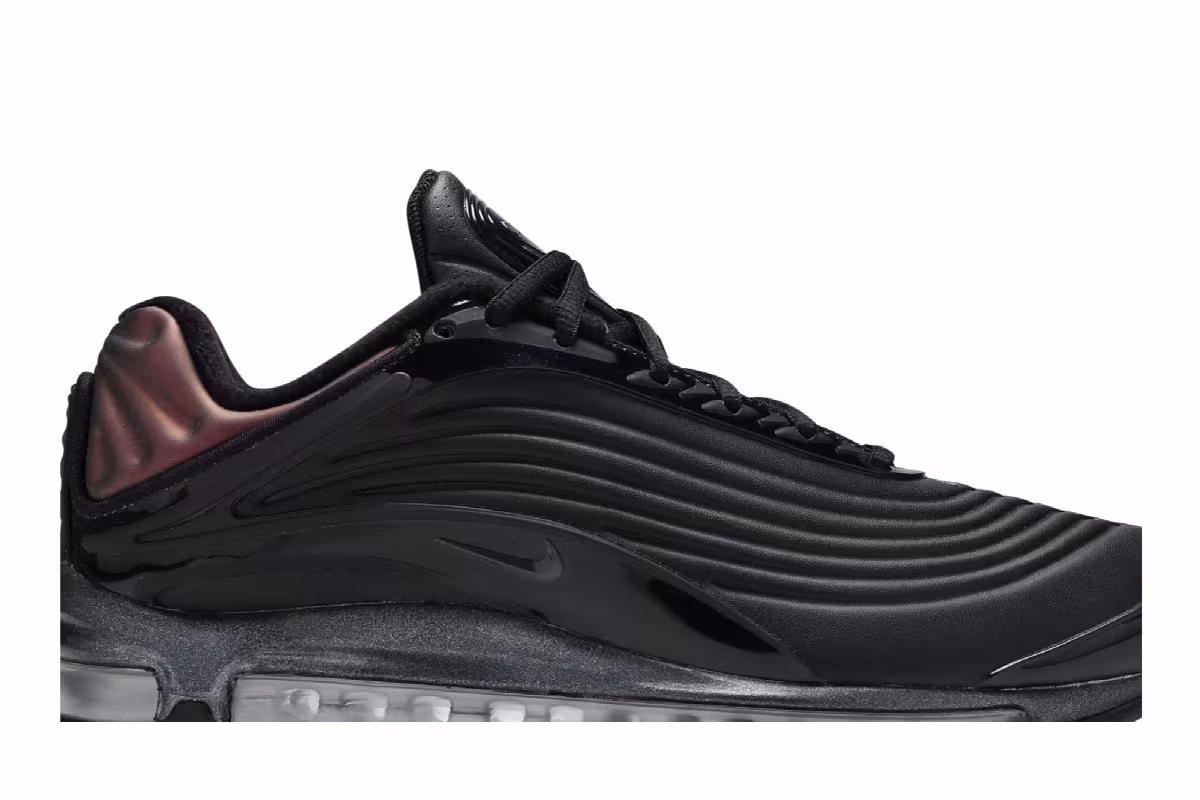 Nike Air Max Deluxe SE Black Crimson, view 3