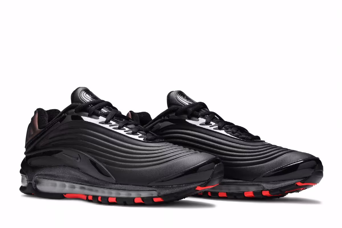 Nike Air Max Deluxe SE Black Crimson, view 9