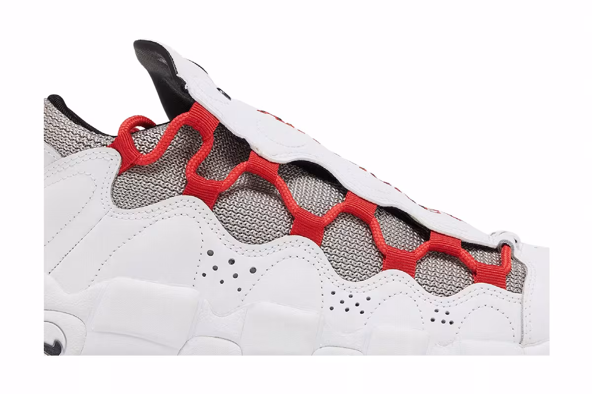 Nike Air More Money Habanero Red, view 3