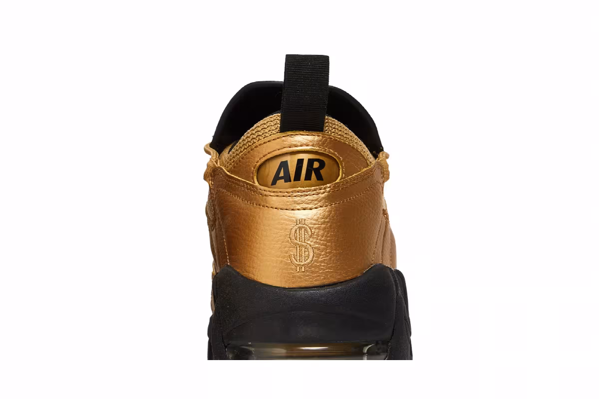 Nike Air More Money Metallic Gold, view 8