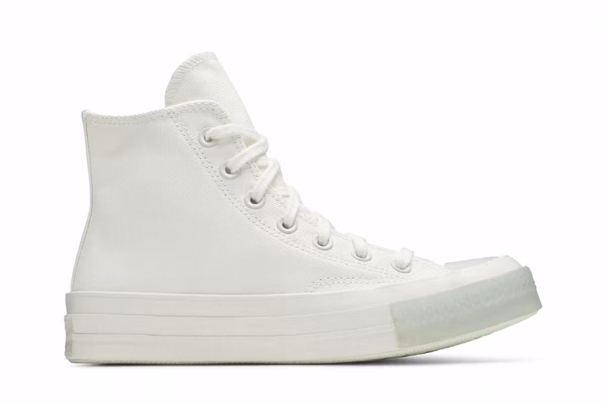 Converse Women's Chuck 70 High Vintage White, view 2