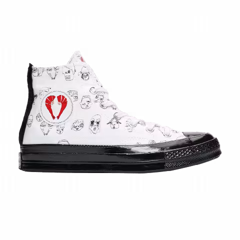 Shrimps x Converse Wmns Chuck 70 High 'White Black'