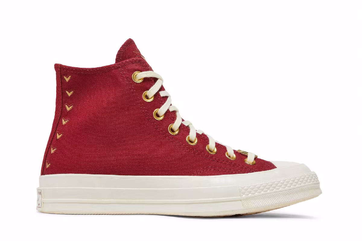 Converse Women's Chuck 70 High Valentine's Day 2023, view 2