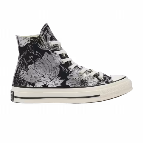 Converse Wmns Chuck 70 High 'Vintage Floral - Black Silver'