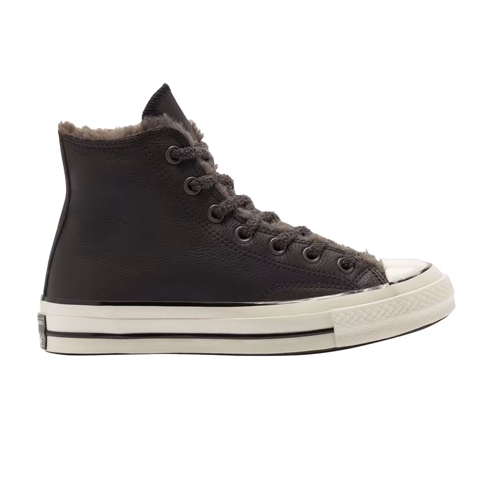 Converse Women's Chuck 70 High Cozy Club - Almost Black