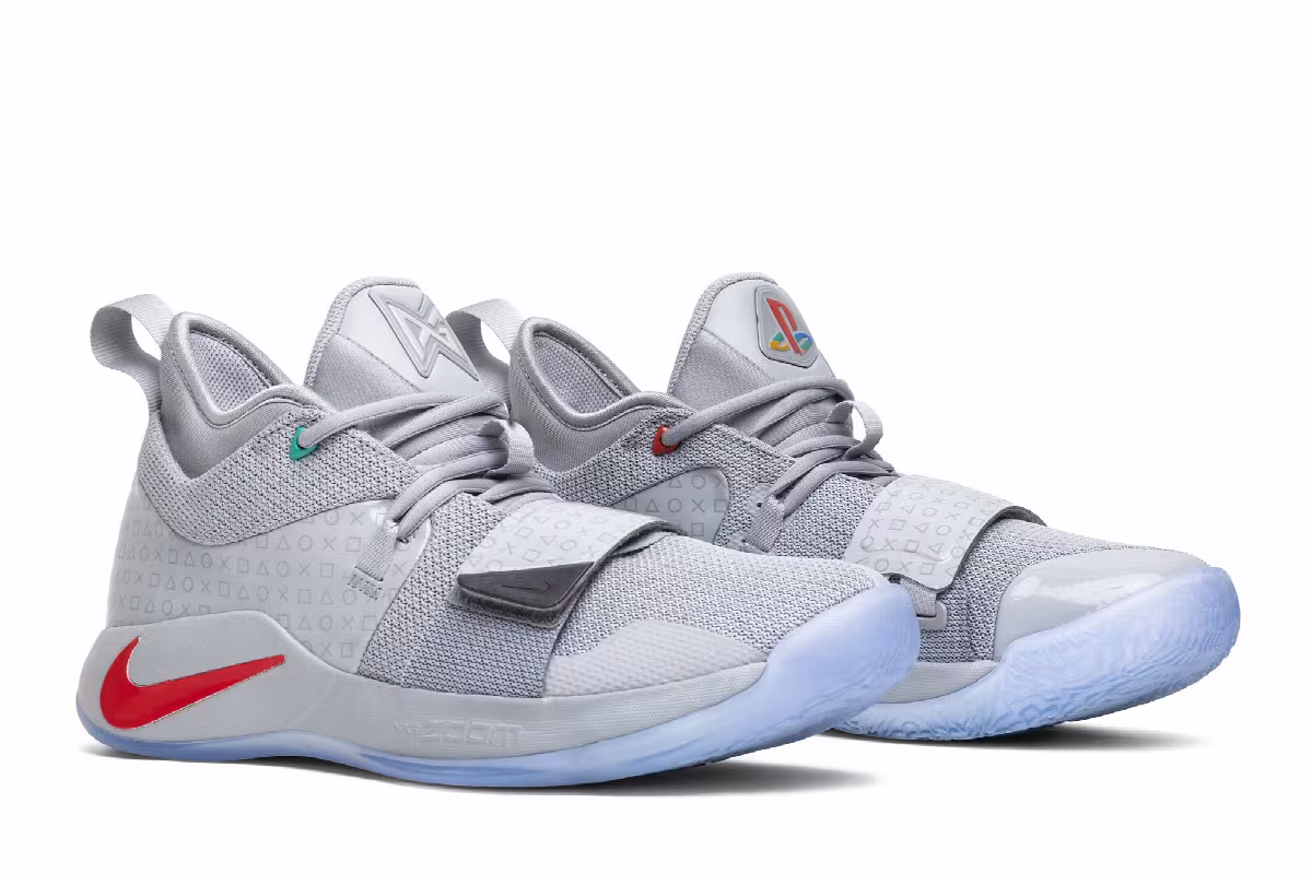 PlayStation x Nike PG 2.5 Grey Multi-Color, view 9