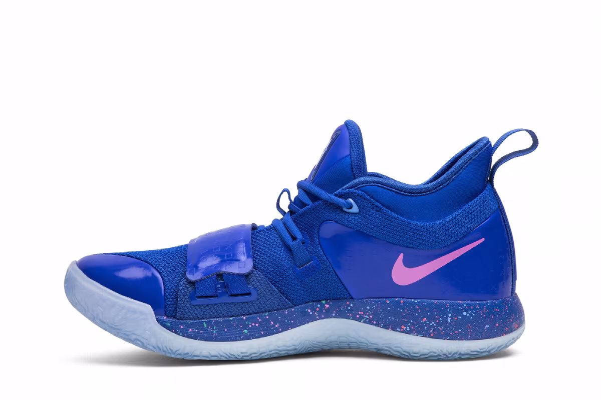 Playstation x Nike PG 2.5 Blue, view 4