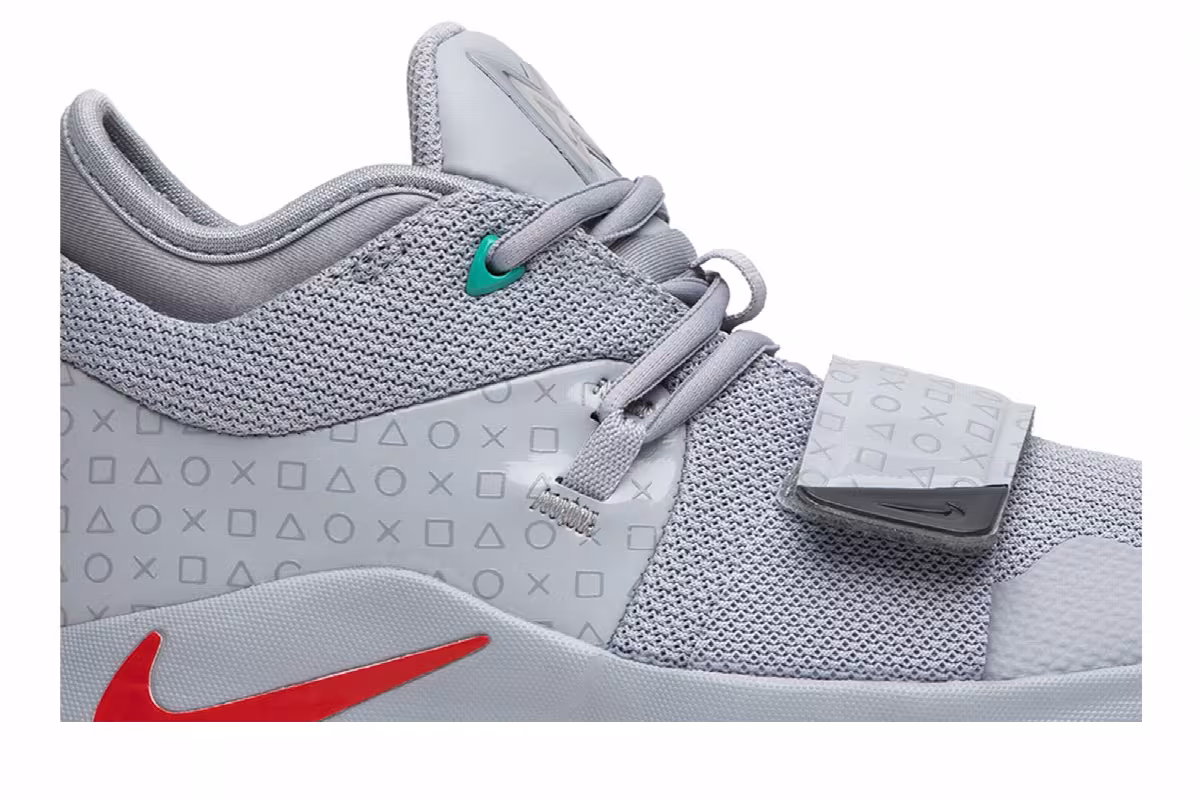 Playstation x Nike PG 2.5 GS Wolf Grey, view 3
