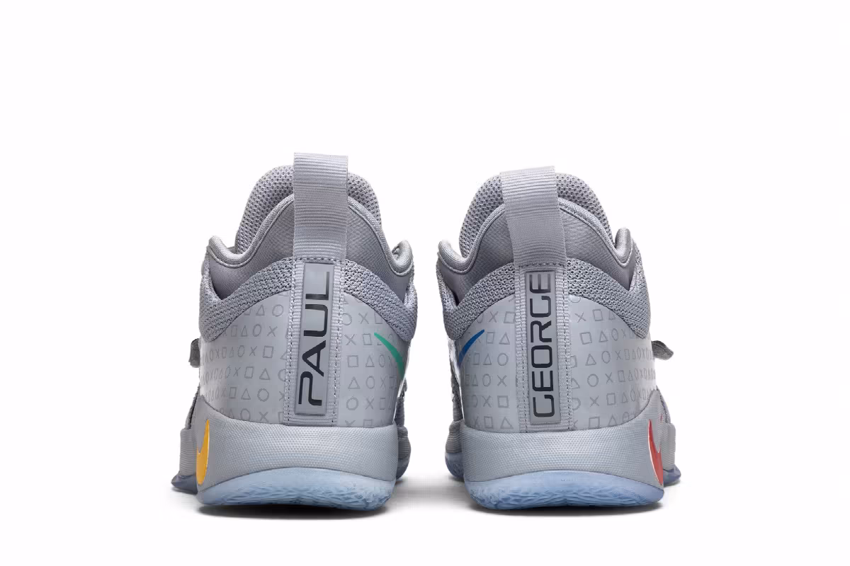 Playstation x Nike PG 2.5 GS Wolf Grey, view 7