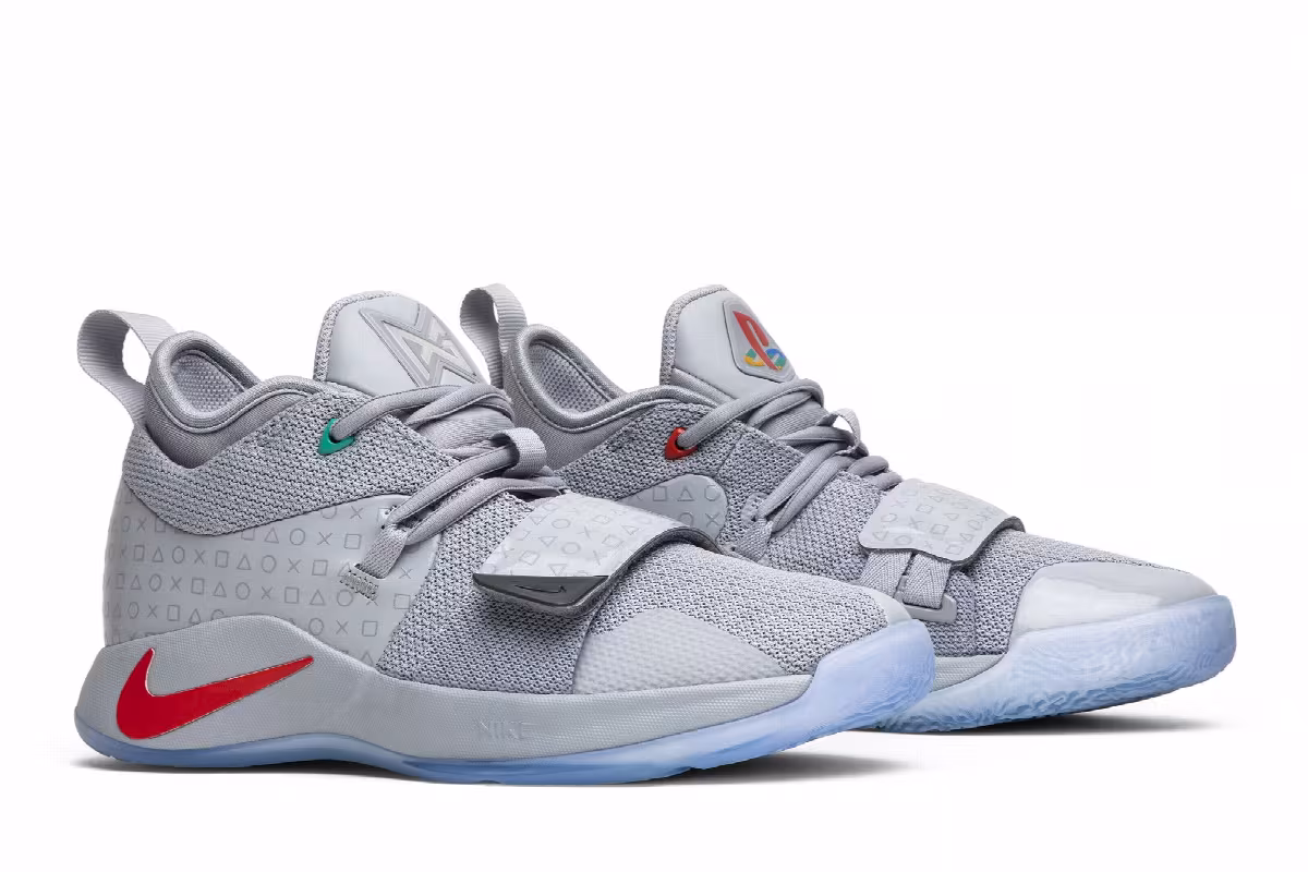 Playstation x Nike PG 2.5 GS Wolf Grey, view 9