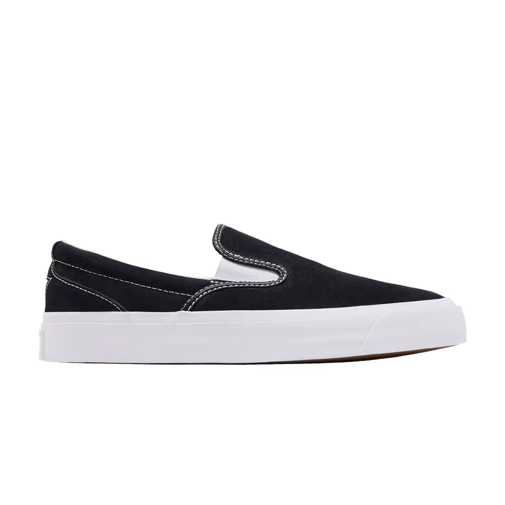Converse One Star CC Pro Suede Slip-On Black White