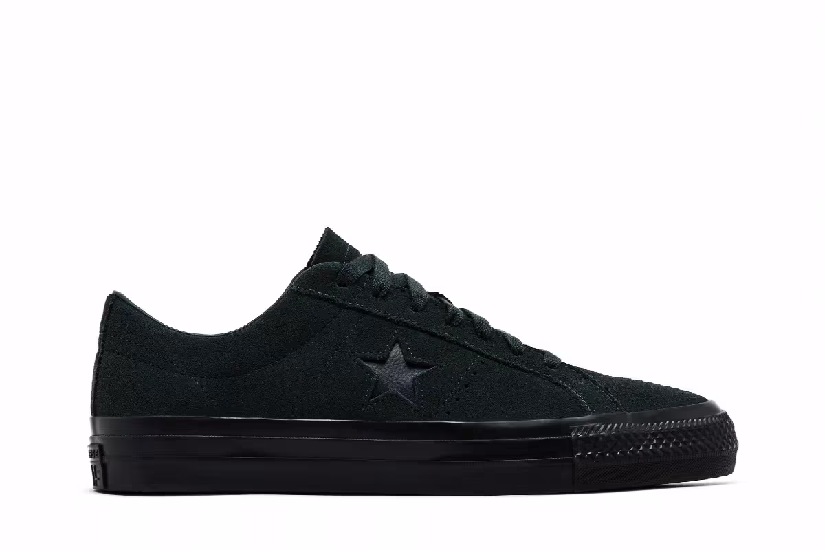 Converse One Star Pro Cons Low Secret Pines Green Black, view 2