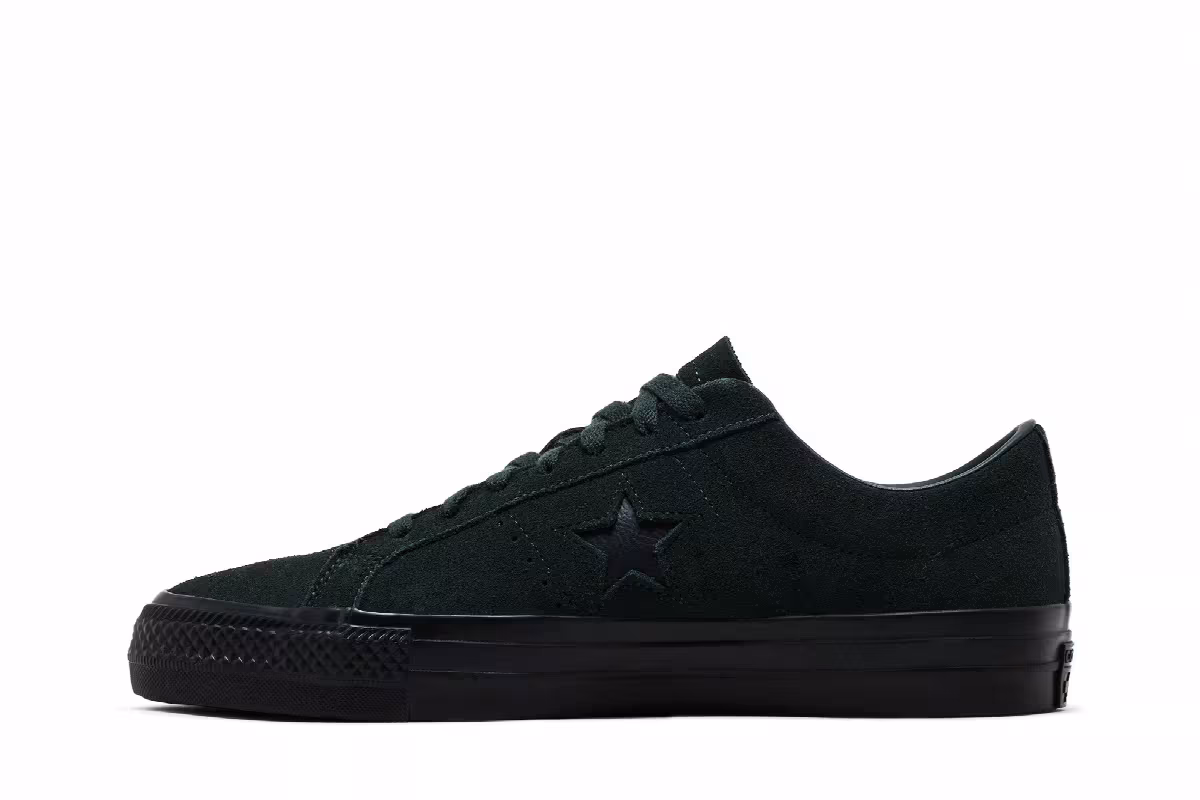 Converse One Star Pro Cons Low Secret Pines Green Black, view 4