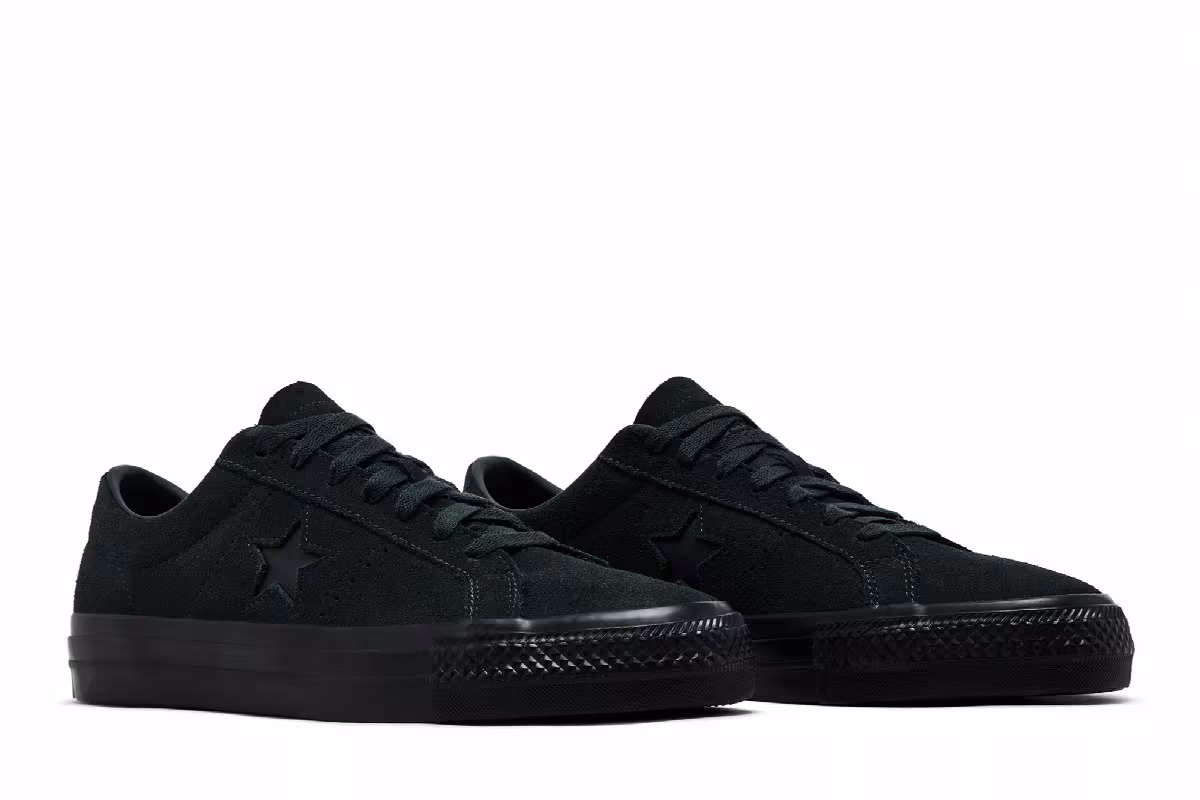 Converse One Star Pro Cons Low Secret Pines Green Black, view 9