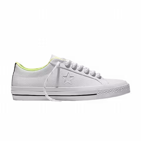 Converse One Star Shield Canvas Low 'White Volt'