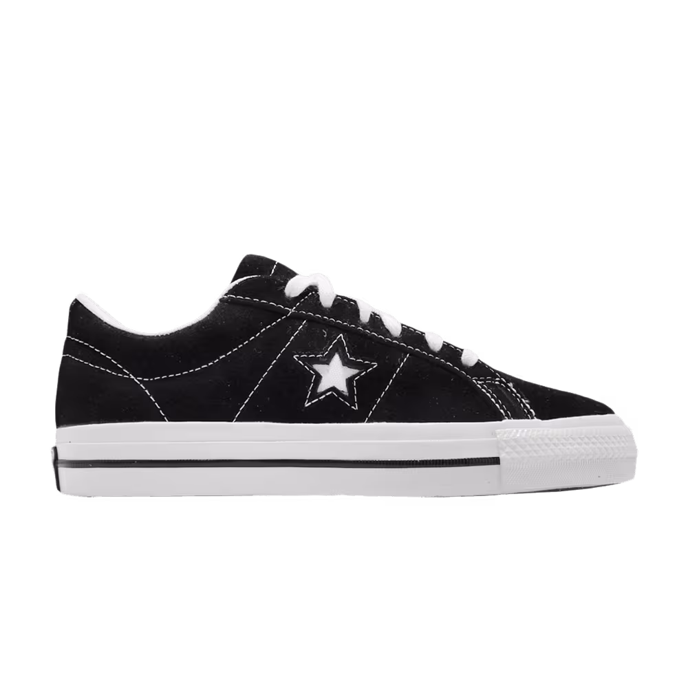 Converse One Star Low Black White