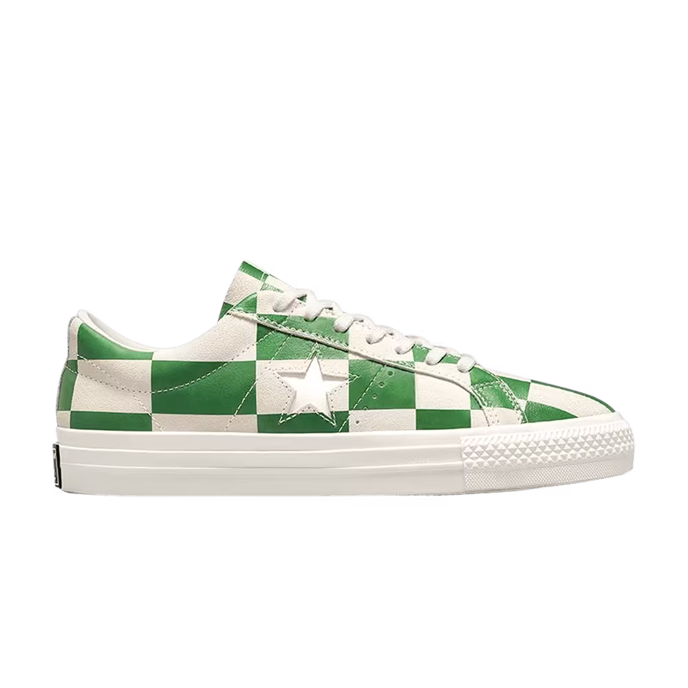 Converse One Star Low Warped Board - Medium Green