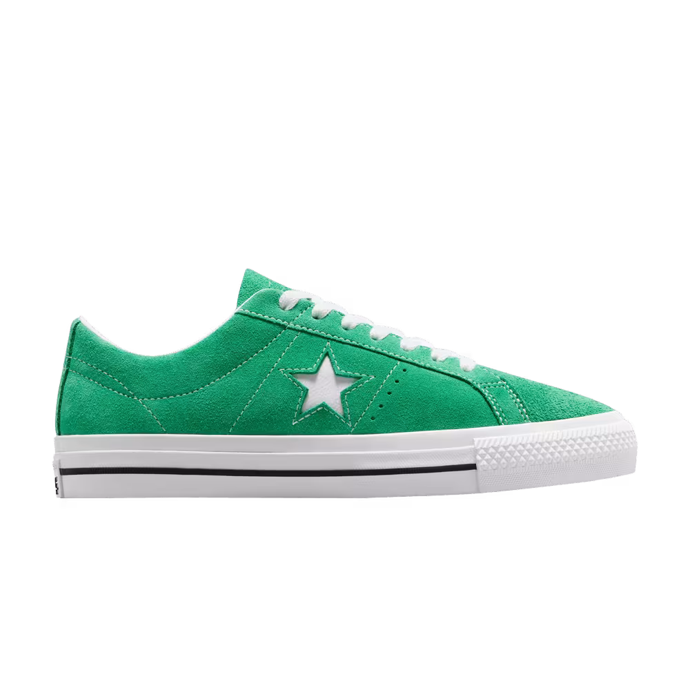 Converse One Star Pro Suede Low Apex Green