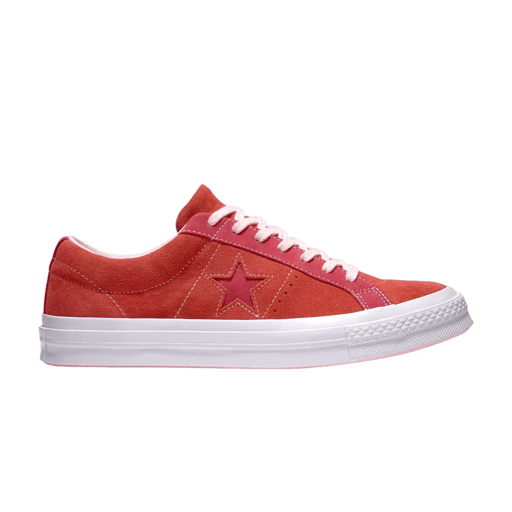 Converse One Star Low Enamel Red