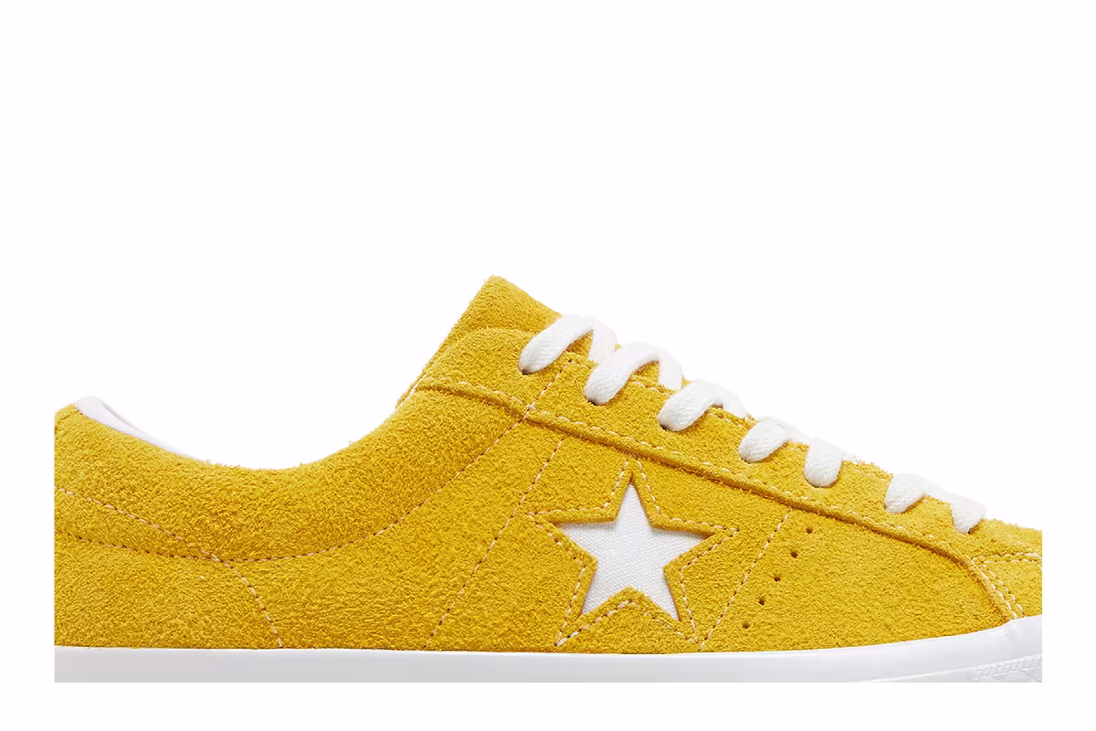 Converse One Star Ox Yellow Suede, view 3
