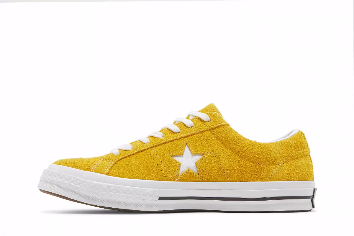 Converse One Star Ox Yellow Suede, view 4