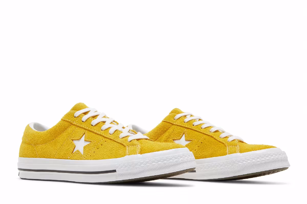 Converse One Star Ox Yellow Suede, view 9