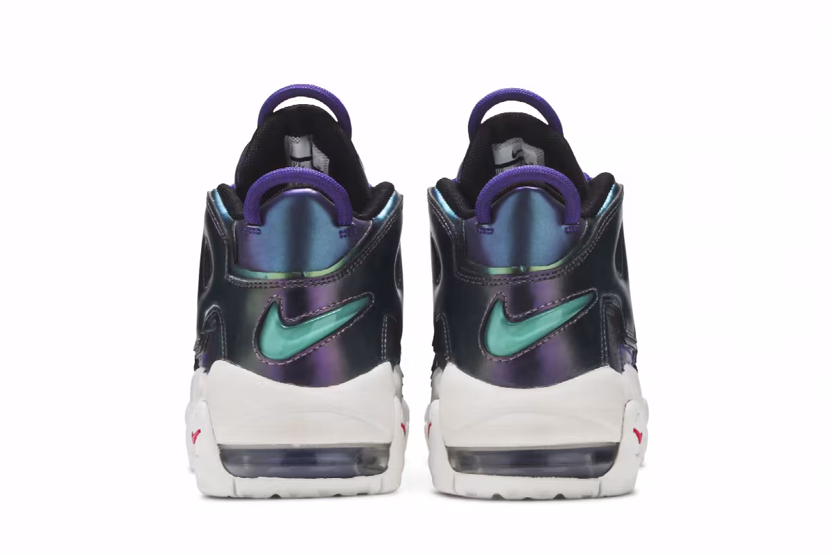 Nike Air More Uptempo GS Iridescent Purple, view 7