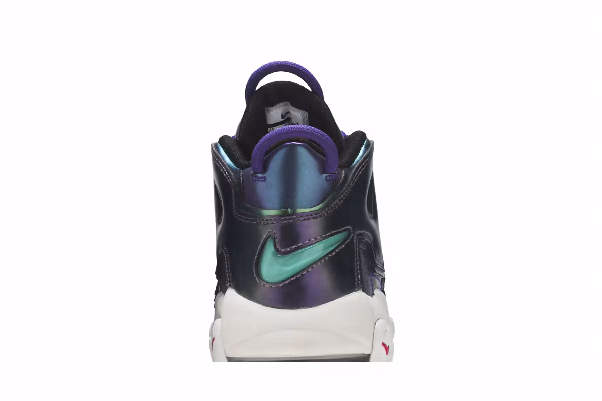 Nike Air More Uptempo GS Iridescent Purple, view 8
