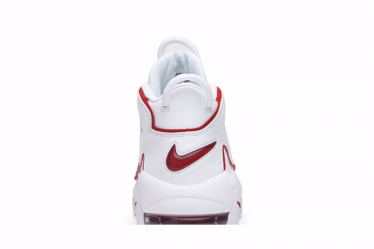Nike Air More Uptempo White Varsity Red 2018, view 8