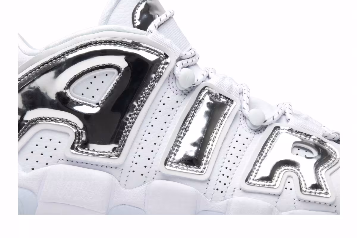 Nike Women's Air More Uptempo Chrome, view 3