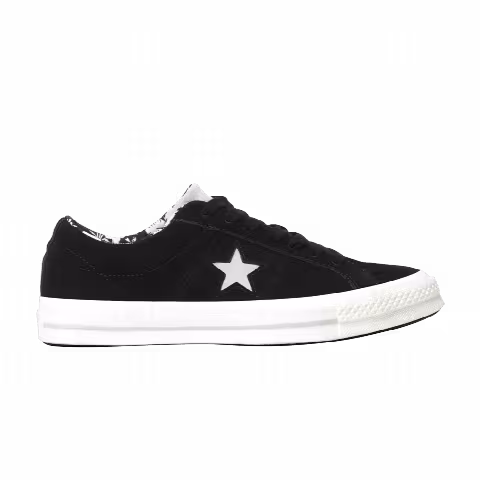 Converse One Star Low 'Tropical Black'
