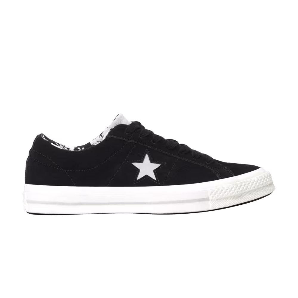 Converse One Star Low Tropical Black