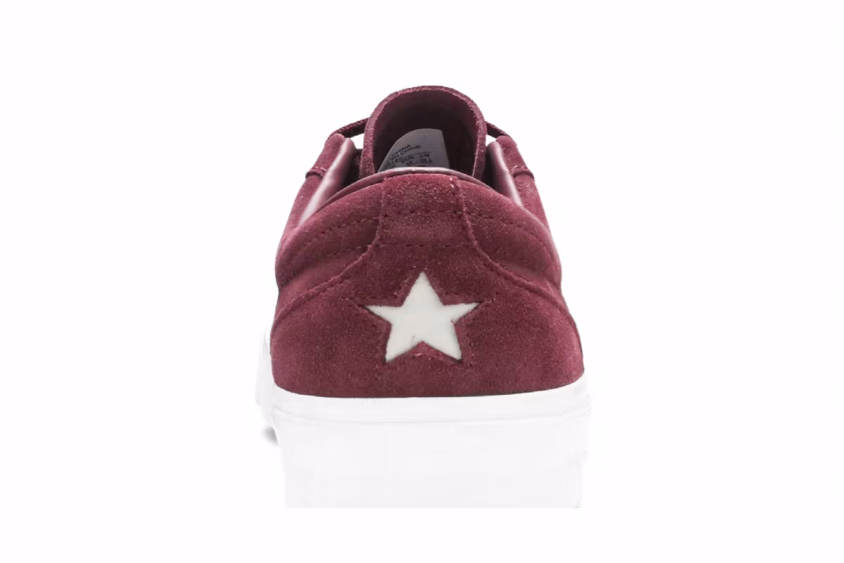 Converse One Star CC Pro Low Deep Bordeaux, view 8