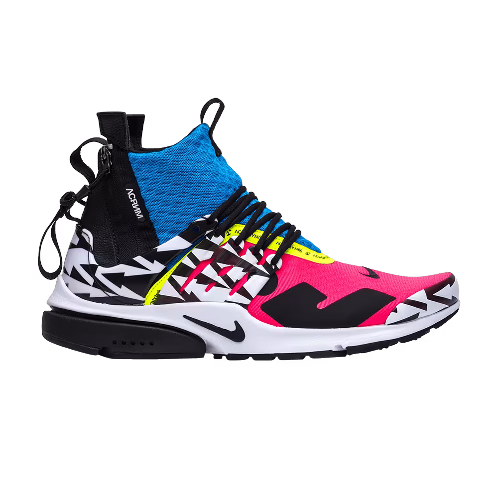 Acronym x Nike Air Presto Mid Racer Pink