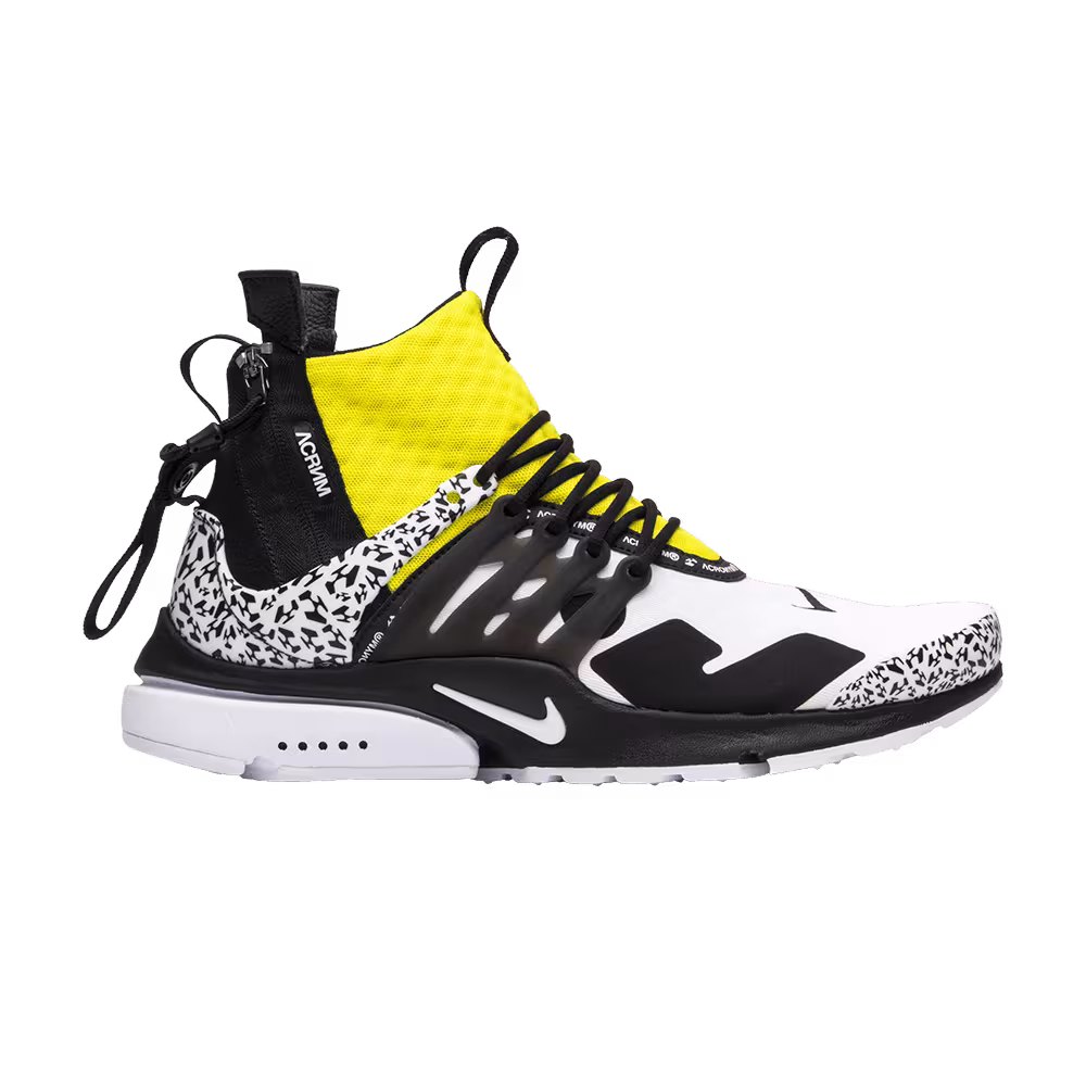 Acronym x Nike Air Presto Mid Dynamic Yellow