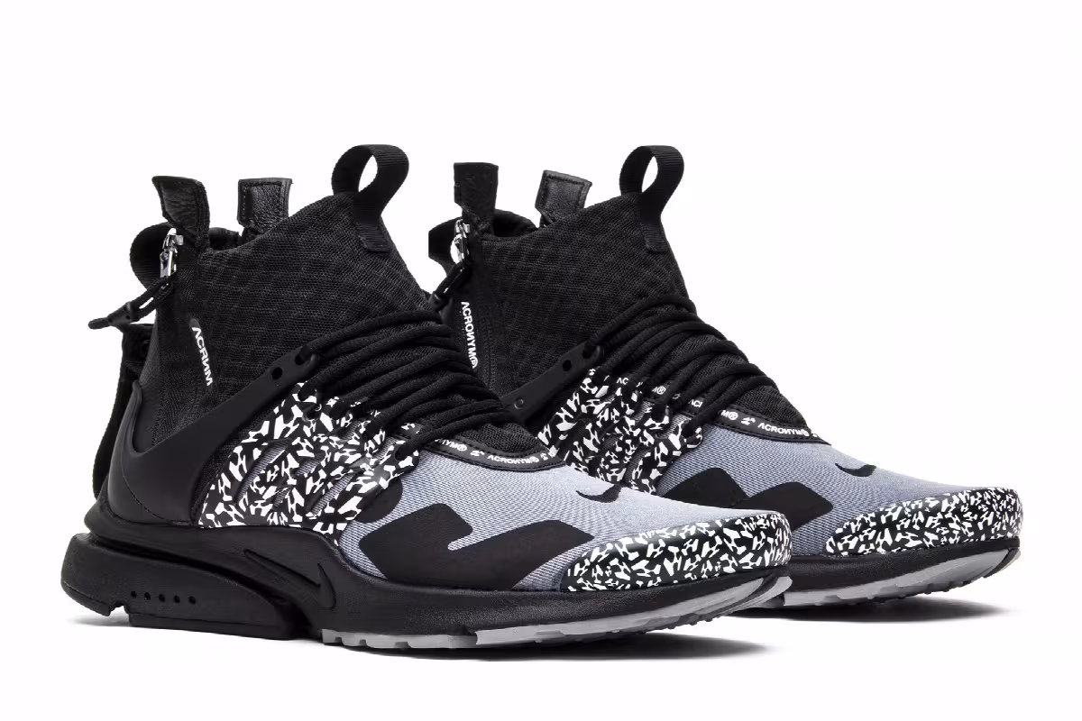Acronym x Nike Air Presto Mid Cool Grey, view 9