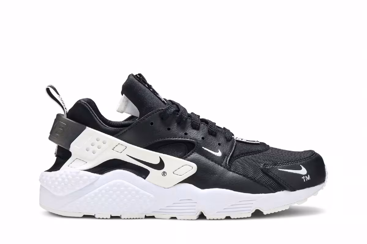 Nike Air Huarache Premium Zip Black, view 2