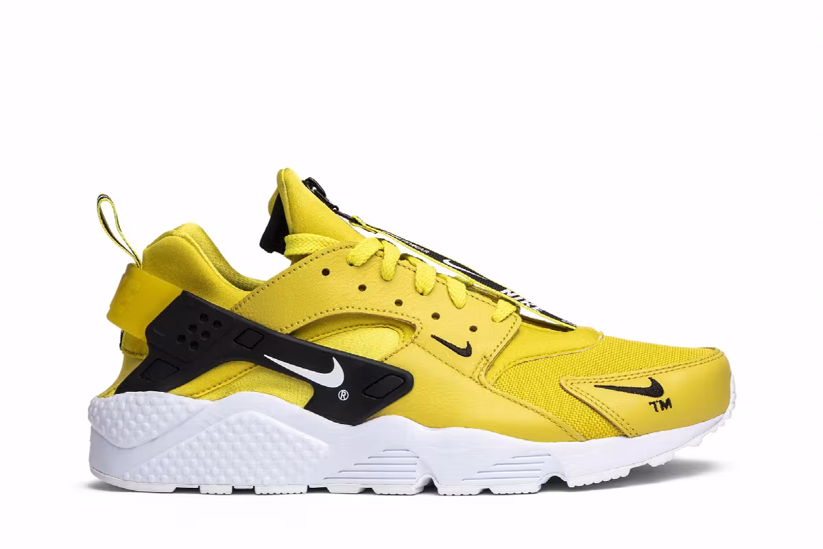 Nike Air Huarache Zip Bright Citron, view 2